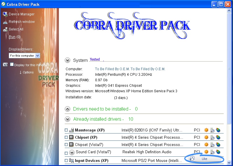 Cobra Driver Pack Crack + Torrent Full Version 2022