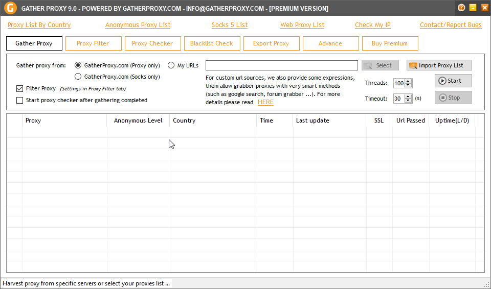 Gather Proxy Premium 12.8 Crack + Registration Key Download