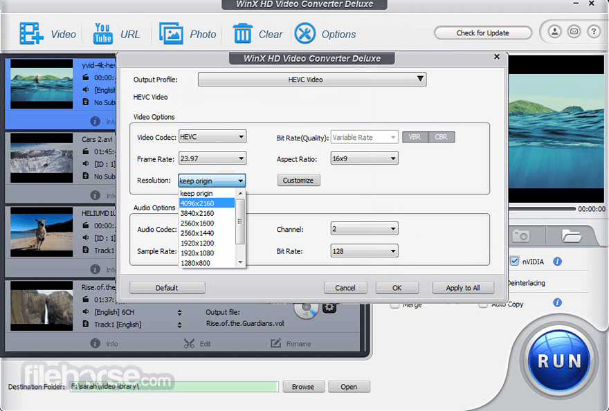 WinX HD Video Converter Deluxe 5.17.0.342 With Crack [Latest] Free Download