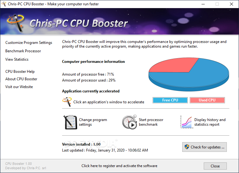 ChrisPC CPU Booster 2.12.24 Crack + Torrent Download 2023