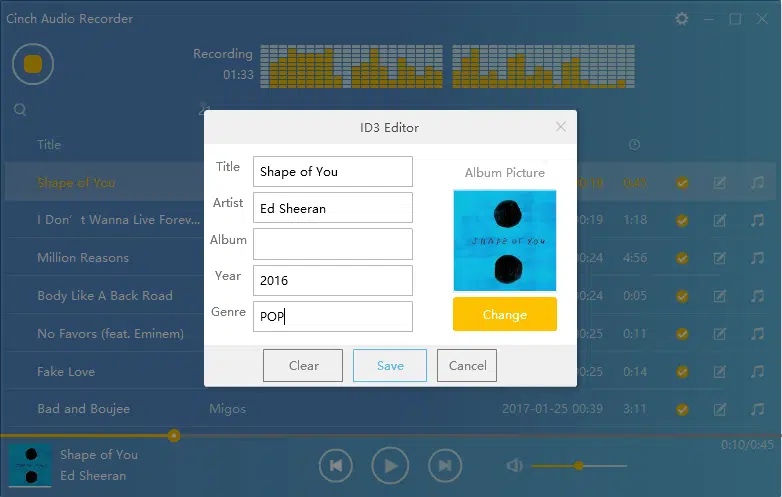 Cinch Audio Recorder 4.0.3 Crack + License Keys Free Download