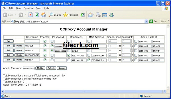 CCProxy Crack